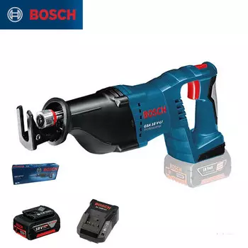 Сабельная пила Bosch GSA18V-Li + аккумулятор 4.0Ah