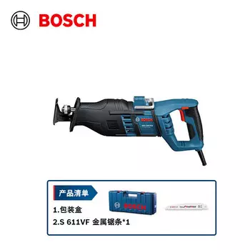 Сабельная пила Bosch, сабельная пила, станок для резки металла, дерева, портативная электрическая пила с регулируемой скоростью GSA 1300 PCE