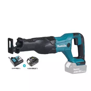 Сабельная пила Makita DJR186RME + две батареи 4.0Ah