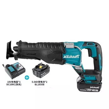 Сабельная пила Makita DJR187RTE + два аккумулятора 18V 5.0Ah