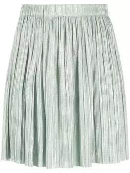 Sabina Musayev плиссированная юбка мини, зеленый