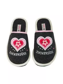 Сабо Adelheid Filzpantoffel Zuckersss, черный