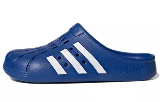 Сабо Adilette Royal Blue Cloud White Adidas