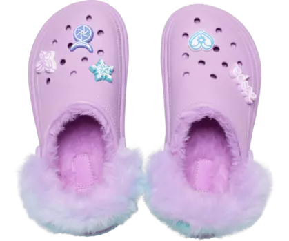 Сабо Aespa X Crocs с подкладкой женские, цвет Multi