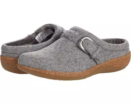 Сабо Aetrex Libby Wool, серый