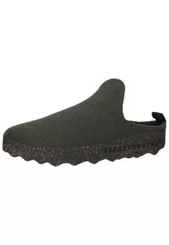 Сабо ASPORTUGUESAS Hausschuhe, темно-зеленый