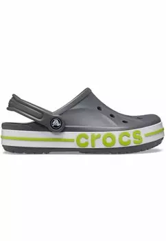 Сабо BAYABAND Crocs, цвет slate grey lime punch