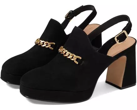 Сабо Bernardo Napa, цвет Black Suede