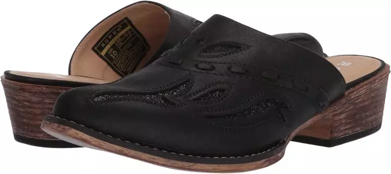 Сабо Beth Snip Toe Roper, цвет Black Faux Leather