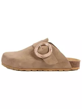 Сабо billowy, коричневый