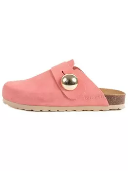 Сабо billowy Leder-Clogs, розовый