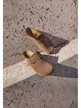 Сабо billowy, светло-коричневый