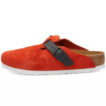 Сабо Birkenstock Boston, красный/черный