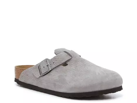 Сабо Birkenstock Boston мужские, серый