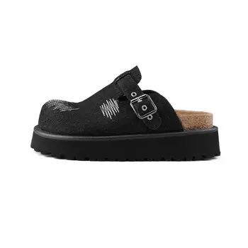 Сабо Broken Cocoon Series с закрытым носком унисекс Hanqiaoriji, синий