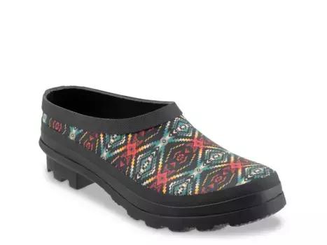 Сабо Carico Lake Garden Clog Pendleton, цвет black_multicolorgeometricprint