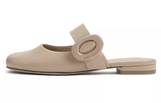 Сабо CHARLES&KEITH Closed Toe Slippers Women's