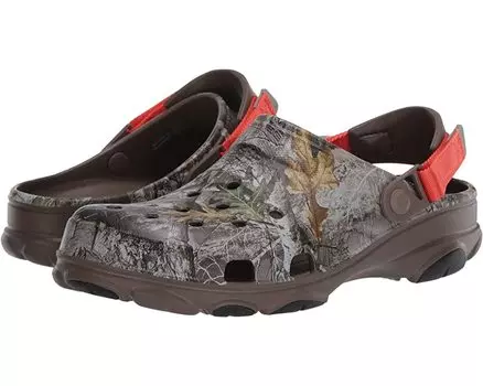 Сабо Classic All-Terrain Clog - Camo Graphics Crocs, грецкий орех realtree edge