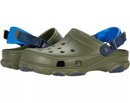 Сабо Classic All-Terrain Clog Crocs, армейский зеленый