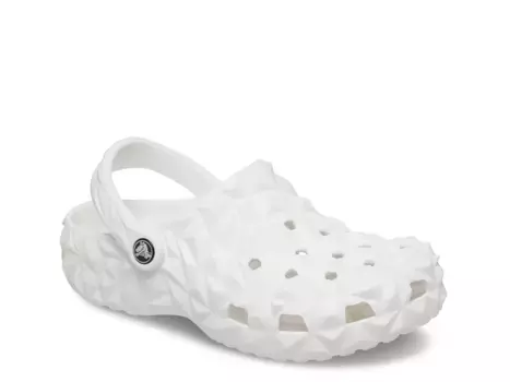Сабо Classic Geometric Clog Crocs, белый