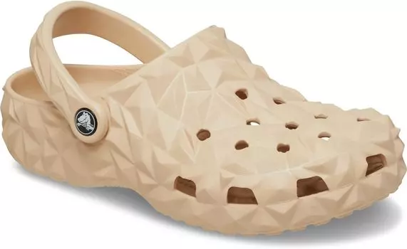 Сабо Classic Geometric Clog Crocs, цвет Shitake