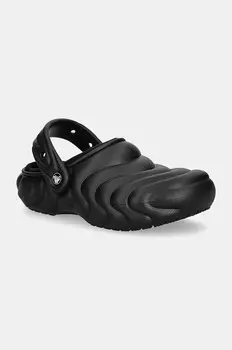 Сабо Classic Lined Overpuff Crocs, черный