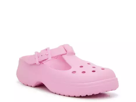 Сабо Classic Mary Jane Clog Crocs, розовый