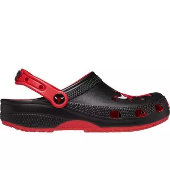 Сабо Classic NBA Chicago Bulls Clog Crocs, цвет Schwarz/Rot