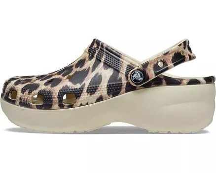 Сабо Classic Platform Clog Crocs, ремикс bone