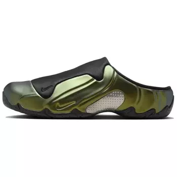 Сабо Clogposite с закрытым носком унисекс Nike, цвет Black/Gold