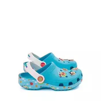 Сабо Cocomelon x Crocs Classic Clog, цвет Electric Blue