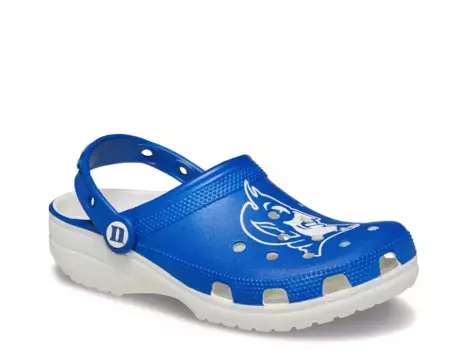 Сабо College Duke University Classic Clog Crocs, белый