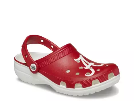 Сабо College University Of Alabama Classic Clog Crocs, белый
