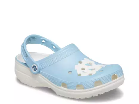 Сабо College University Of North Carolina Classic Clog Crocs, белый