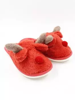 Сабо Confly Hausschuhe, красный