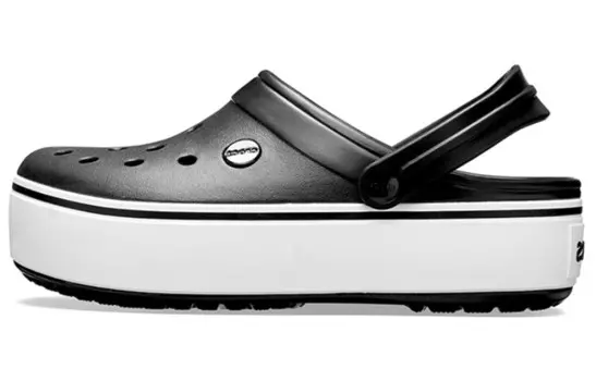 Сабо Crocs Beach Sandals Black White Women's