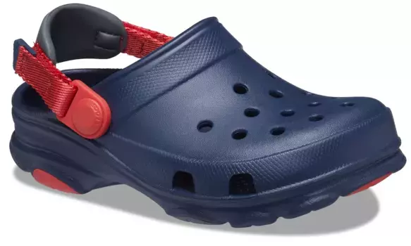 Сабо Crocs Classic All Terrain Clog K с прочной подошвой, красный