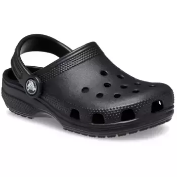 Сабо Crocs "Classic Clog K", тапочки, тапочки, босоножки с ремешками на пятке, черный