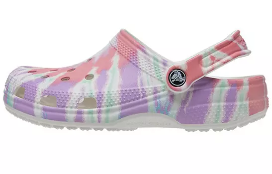Сабо Crocs Classic Clog Tie Dye Fresco