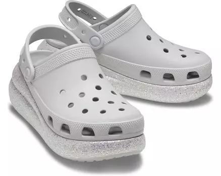 Сабо Crocs Classic Crush Clog, цвет Atmosphere/Glitter