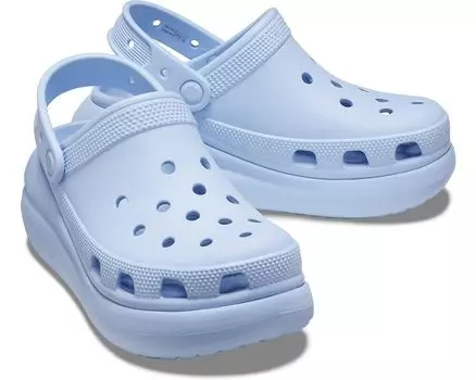 Сабо Crocs Classic Crush Clog, цвет Blue Calcite
