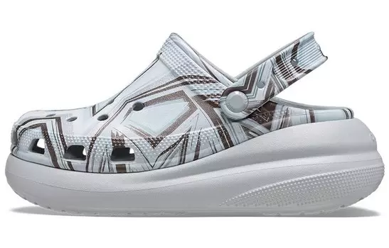 Сабо Crocs Classic Crush Disco Clog 'Clear Bue' Women's