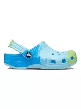 Сабо Crocs Classic, цвет hellblau/grn