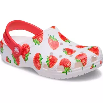 Сабо Crocs Classic Fresh Fruits Toddler, белый