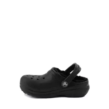 Сабо Crocs Classic Fuzz-Lined Clog, черный