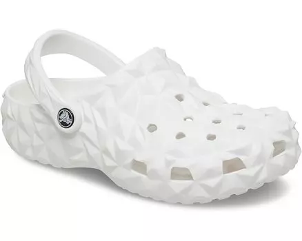 Сабо Crocs Classic Geometric, белый