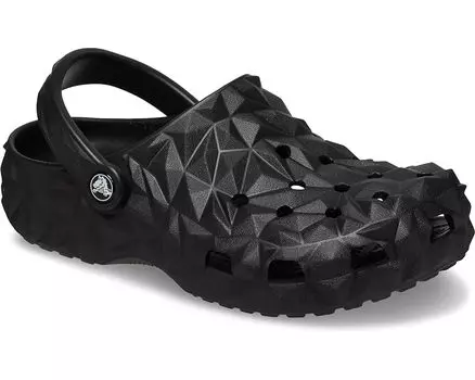 Сабо Crocs Classic Geometric, черный