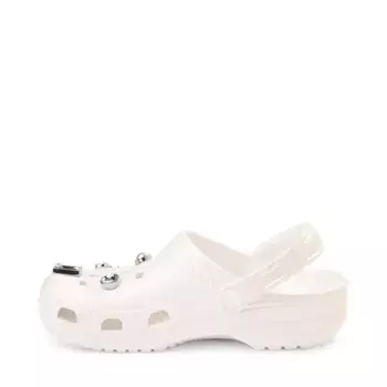 Сабо Crocs Classic Glam Shimmer Clog, белый