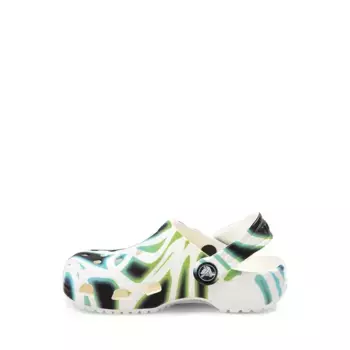 Сабо Crocs Classic Glow-In-The-Dark Swirl Clog, цвет Multicolor