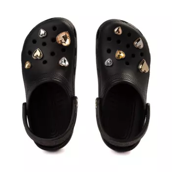 Сабо Crocs Classic Heart, золотой